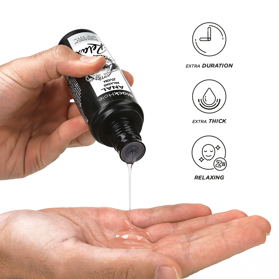 BLACK HOLE - ANAL RELAXANT JOJOBA RELAX SILICONE BASE 100 ML