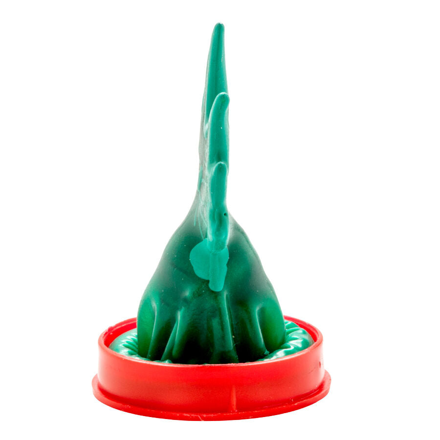 CONDOMERIE - HAND-PAINTED FANCY CONDOMS CANNABIS MODEL 1