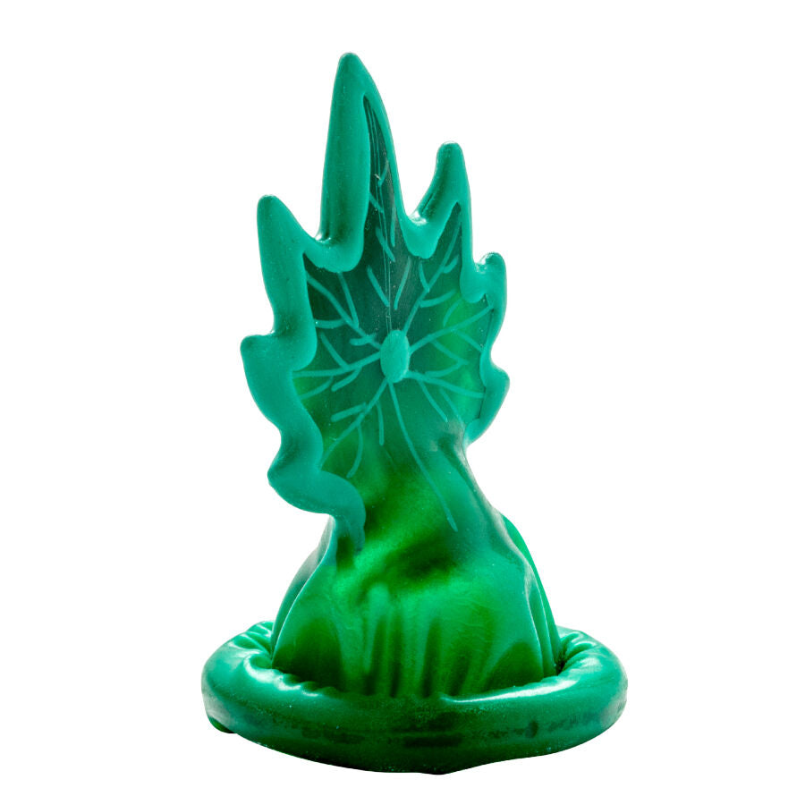 CONDOMERIE - HAND-PAINTED FANCY CONDOMS CANNABIS MODEL 1
