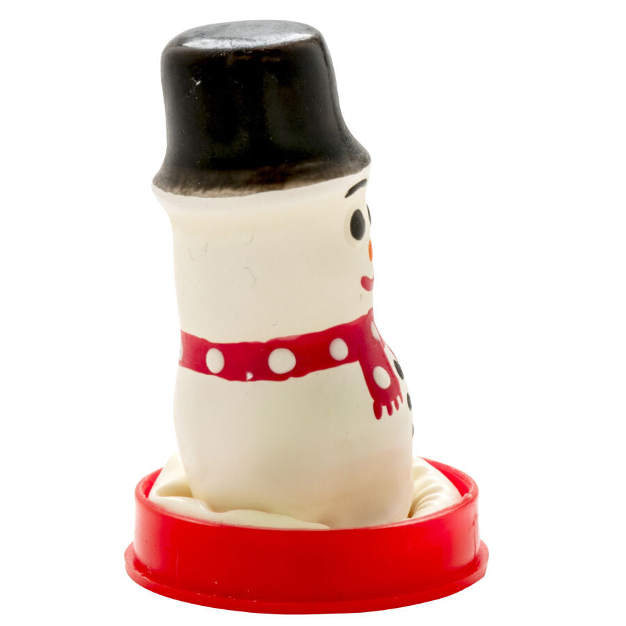 CONDOMERIE - HAND-PAINTED NOVELTY CONDOMS SNOWMAN