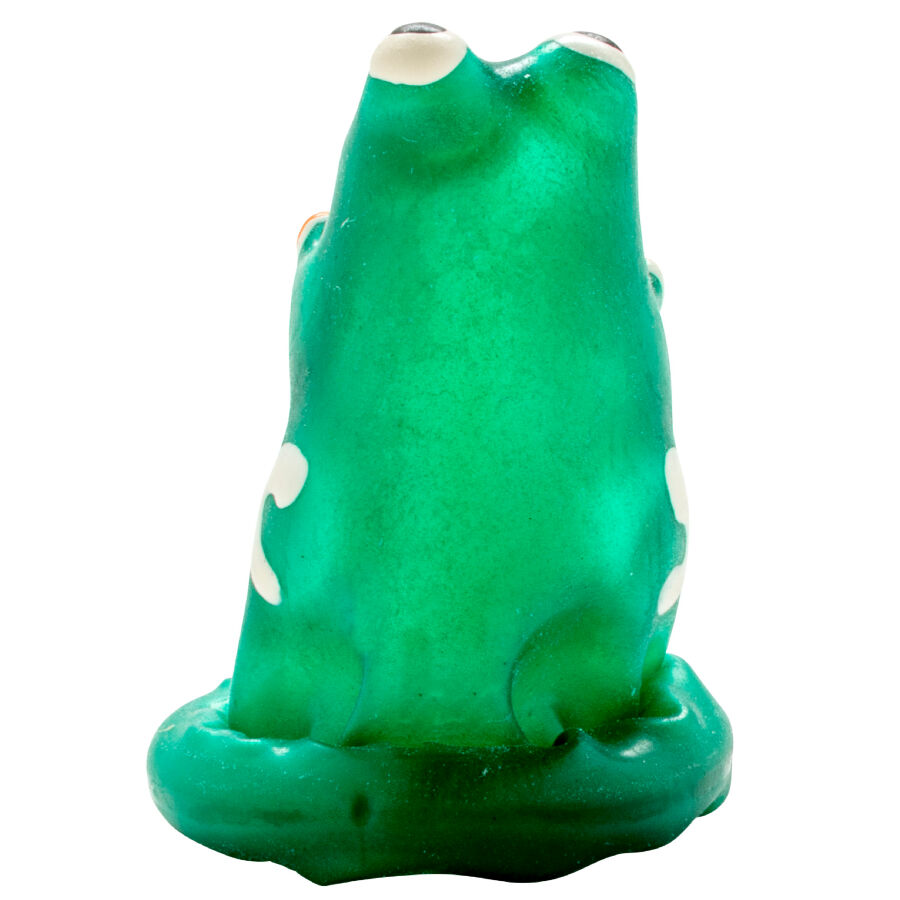 CONDOMERIE - HAND-PAINTED FANCY CONDOMS FROG DESIGN 1