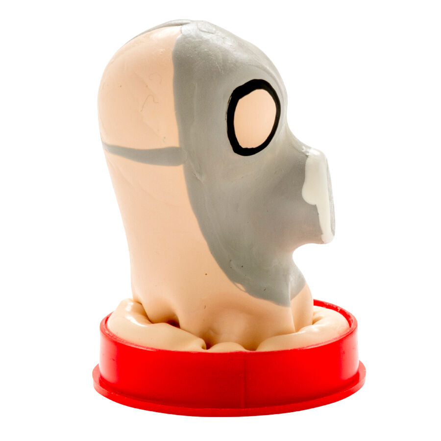 CONDOMERIE - HAND-PAINTED FANCY CONDOMS - GAS MASK