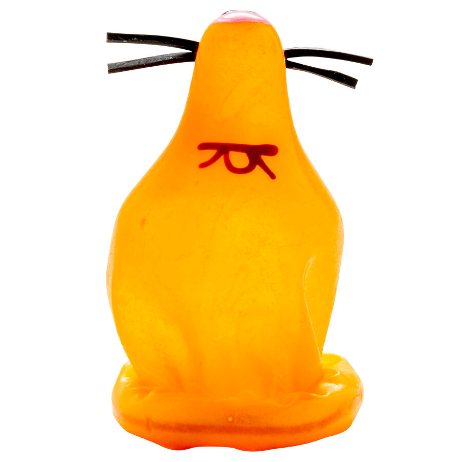 CONDOMERIE - FOX GLUED HAND-PAINTED FANCY CONDOMS