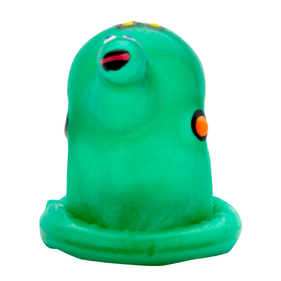 CONDOMERIE - HAND-PAINTED FANCY CONDOMS TURTLE