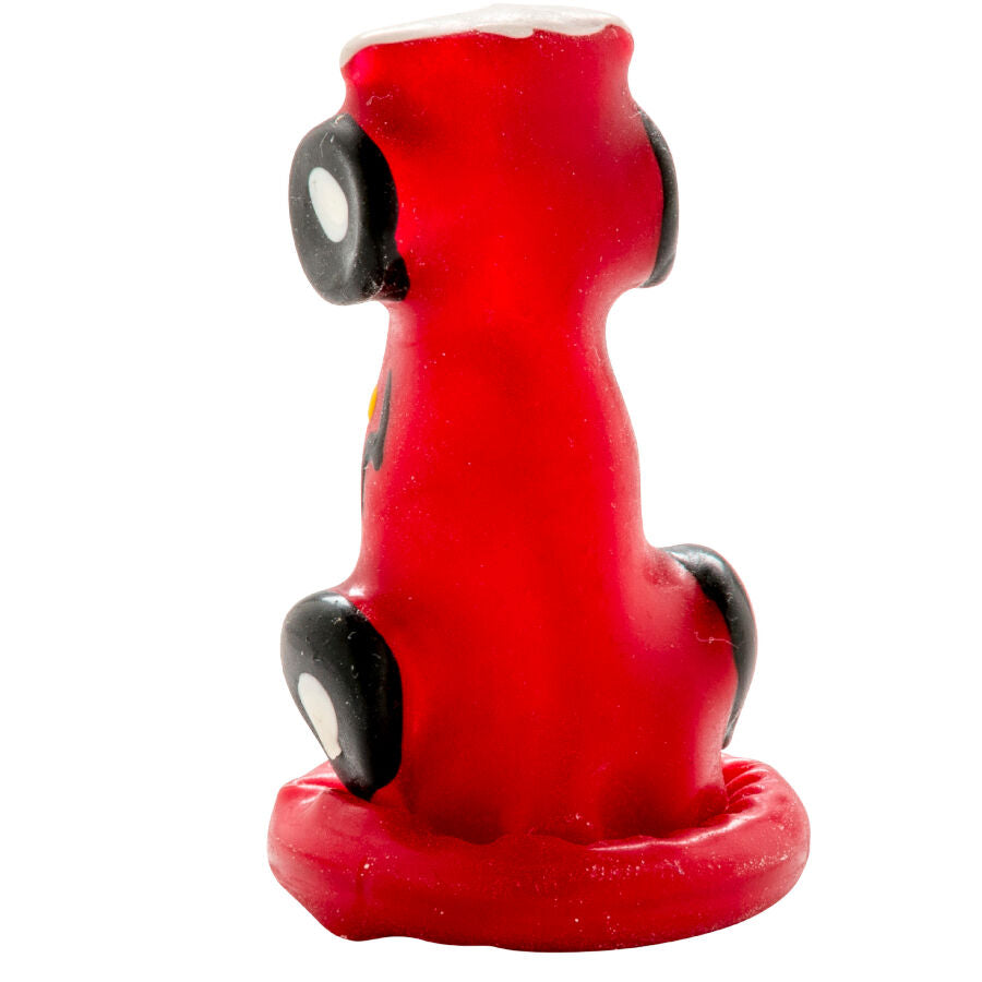 CONDOMERIE - FANCY CONDOMS HAND-PAINTED IN THE SHAPE OF A RACING CAR