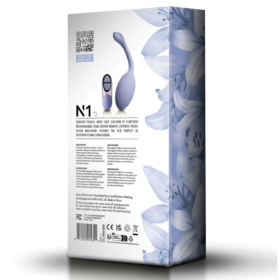 NIYA - N1 PELVIC KEGEL MASSAGER WITH REMOTE CONTROL