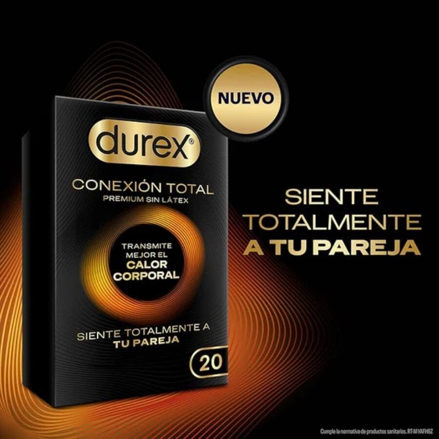 DUREX - ULTRA THIN TOTAL CONNECTION PLUS LATEX-FREE 20 UNITS