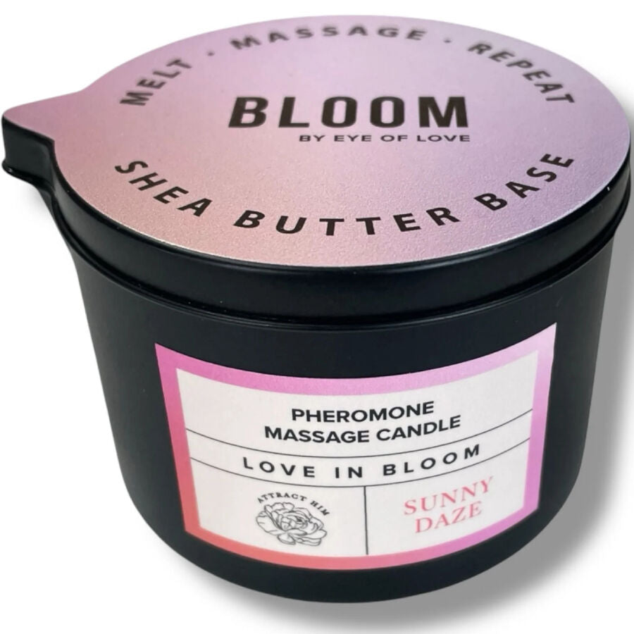 EYE OF LOVE - BLOOM SATIVA SUNNY DAZE MASSAGE CANDLE 150 ML