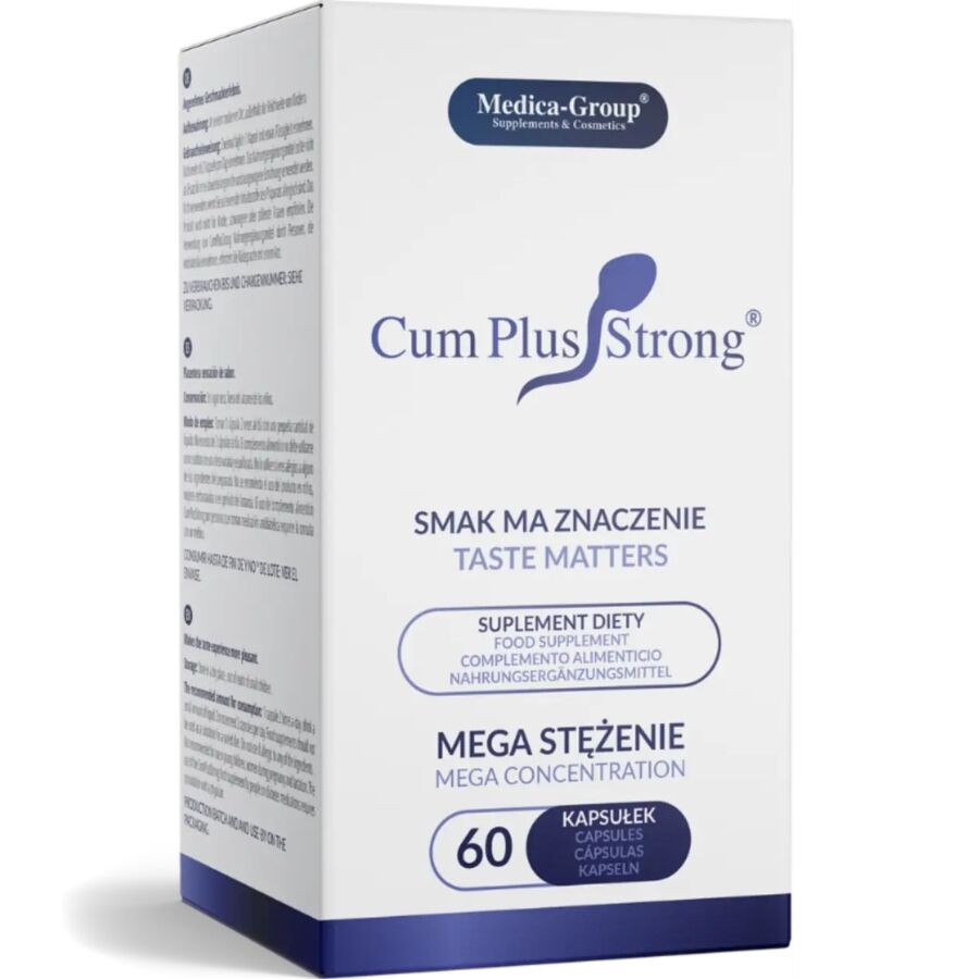 Complément Masculin Cum Plus Strong Vitalité 60 Capsules - Medica Group
