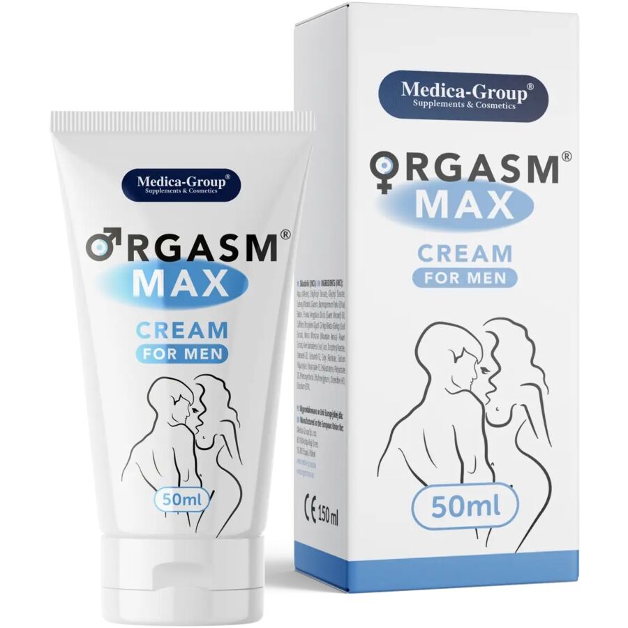 Crème Stimulante Intime Orgasm Max pour Hommes 50 ml - Medica Group