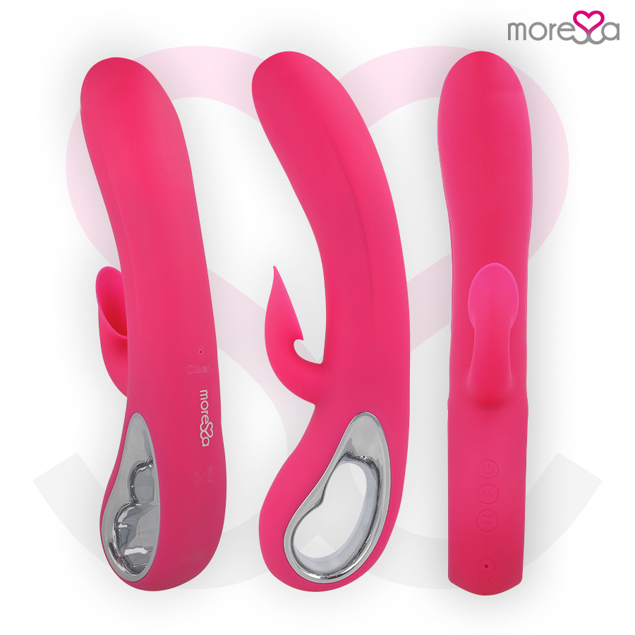 MORESSA - DUSTIN CLITORAL SUCTION AND POWERFUL VIBRATIONS PREMIUM RECHARGEABLE SILICONE