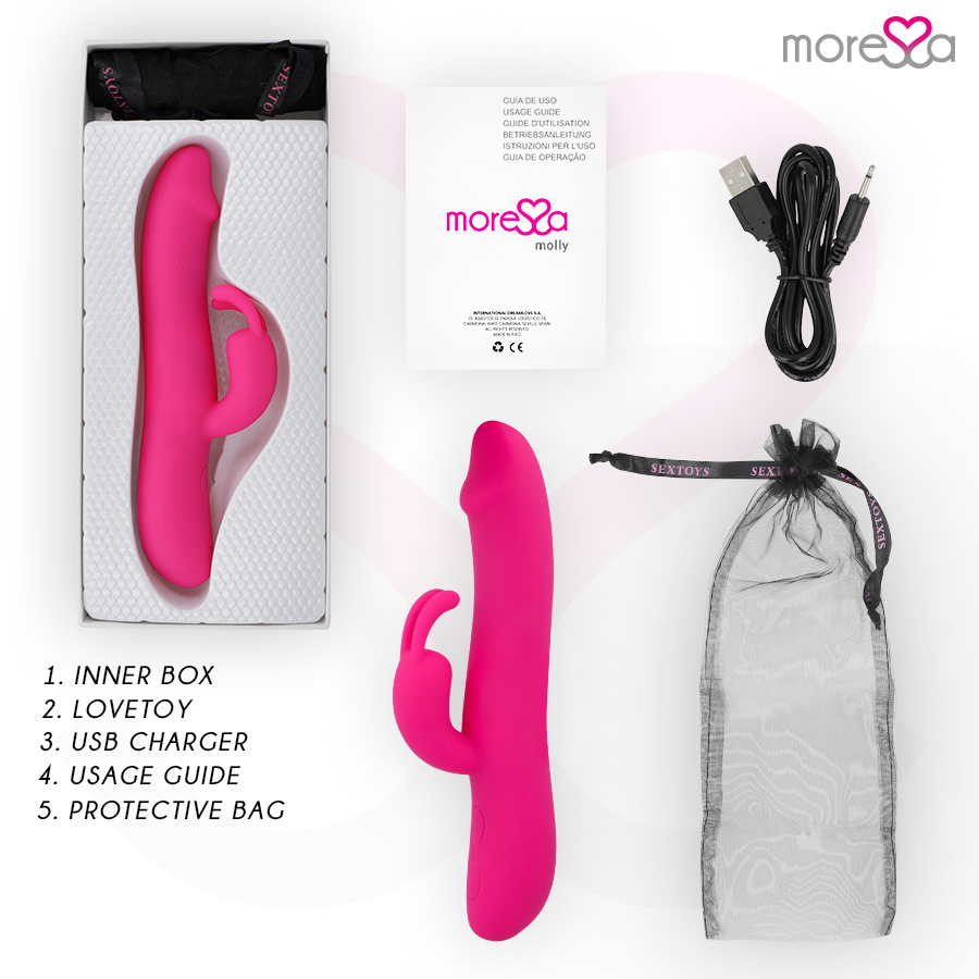 Molly refillable in premium silicone