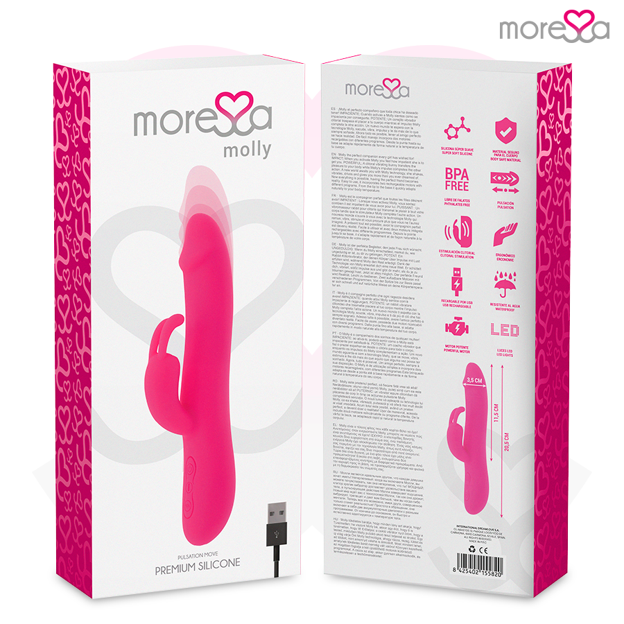 Molly refillable in premium silicone