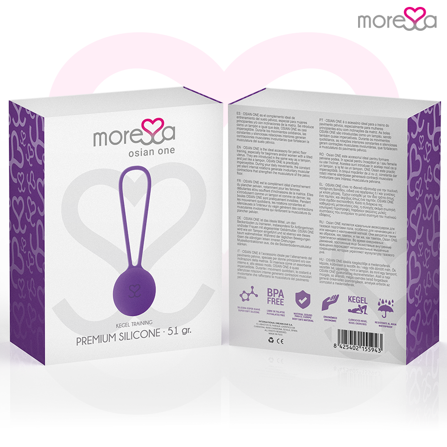 MORESSA - OSIAN ONE PREMIUM SILICONE LILAC
