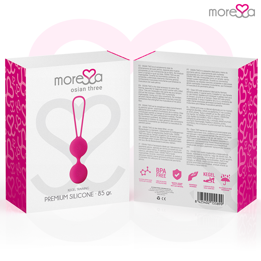 MORESSA - OSIAN THREE PREMIUM PINK SILICONE