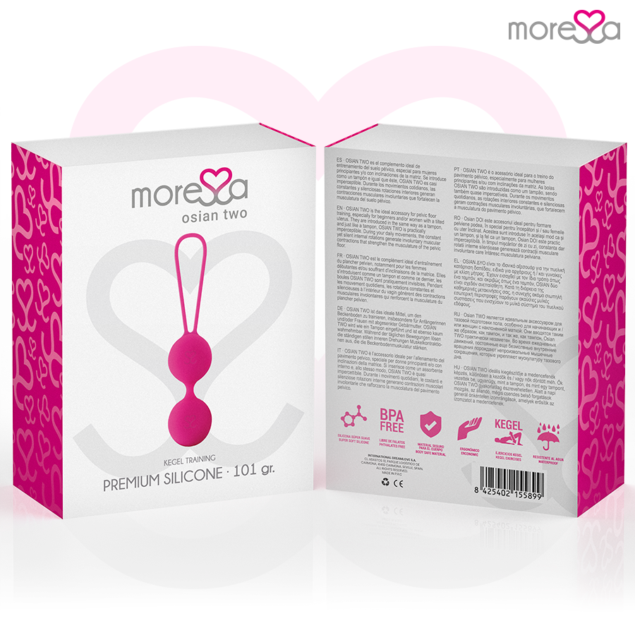 MORESSA - OSIAN TWO SILICONE PREMIUM PINK