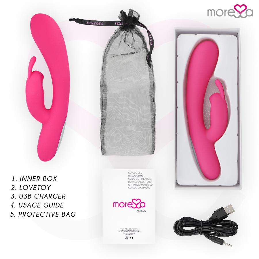 Telmo rechargeable in premium silicone