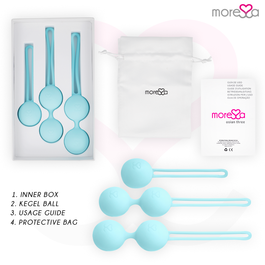 Osian Premium Turquoise Silicone Set