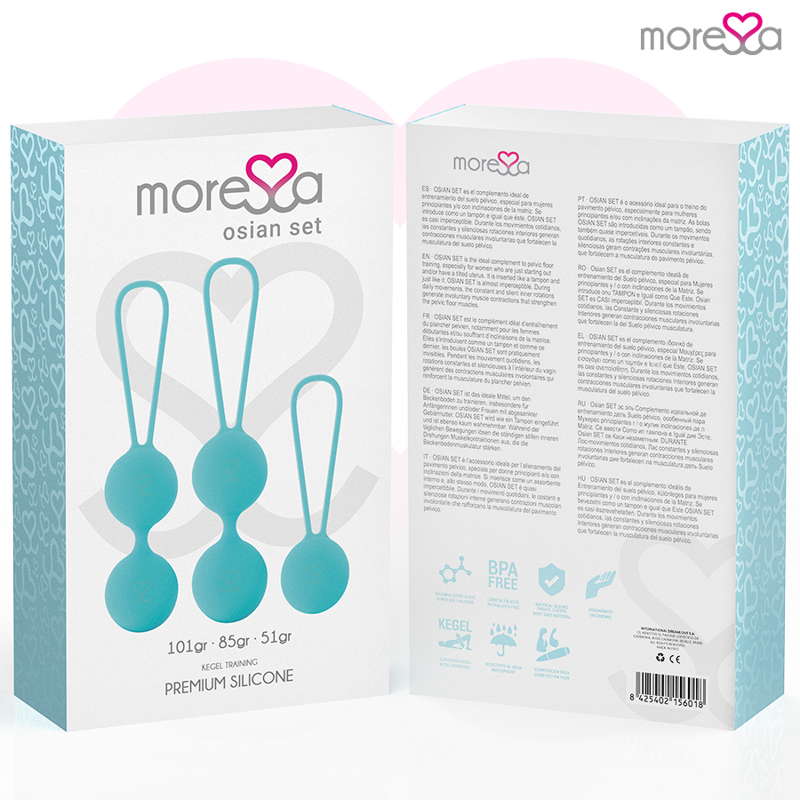 Osian Premium Turquoise Silicone Set