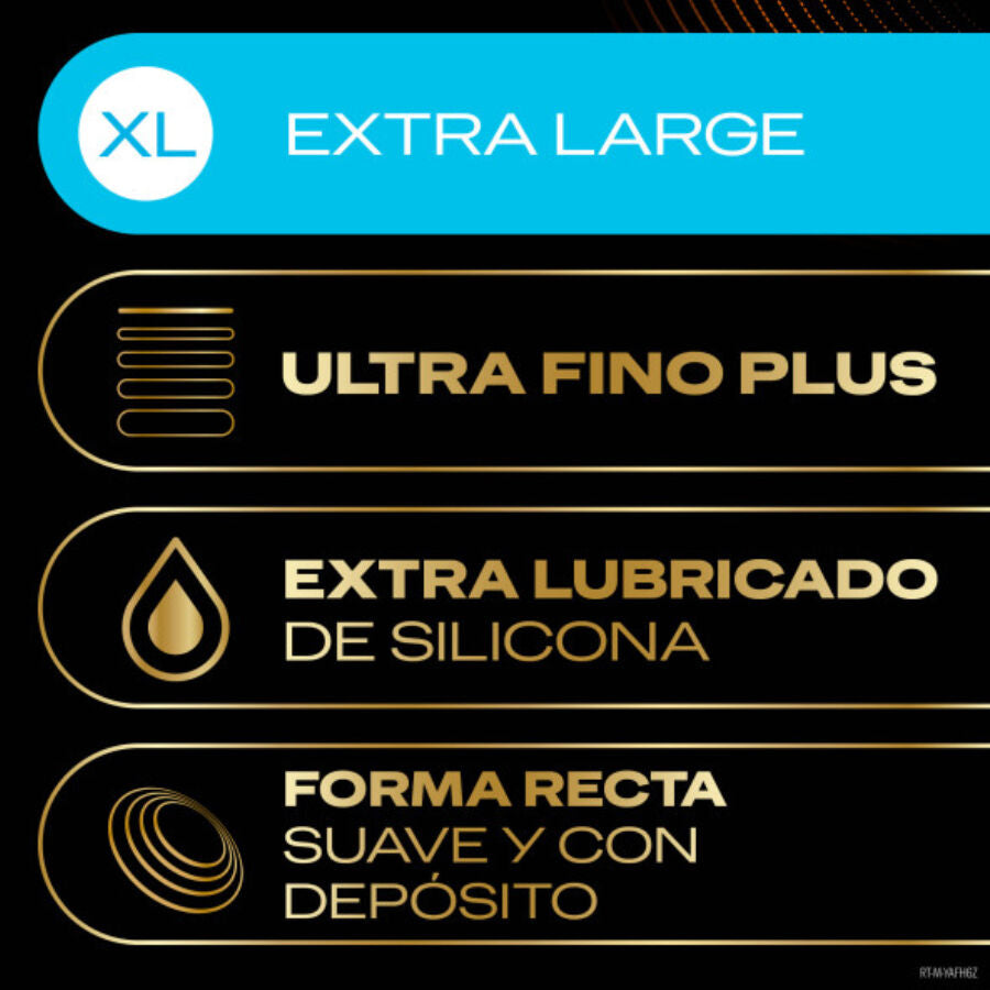 DUREX - TOTAL CONNECTION XL ULTRA THIN PLUS LATEX-FREE 10 UNITS