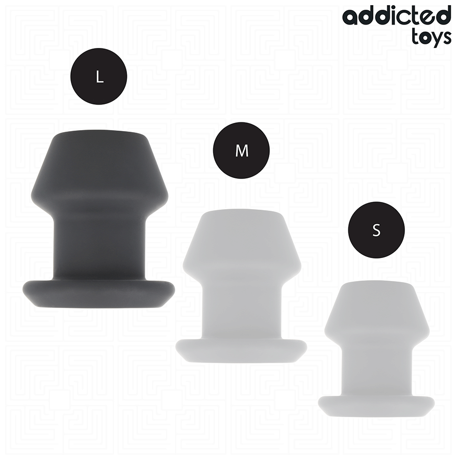 Plug Anal Tunnel Extrême 3 Tailles Addicted Toys | Intimae