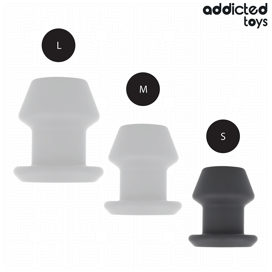 Plug Anal Tunnel Extrême 3 Tailles Addicted Toys | Intimae