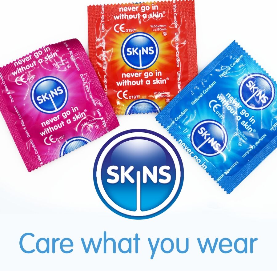 SKINS - PACK OF 16 ASSORTED PREMIUM CONDOMS