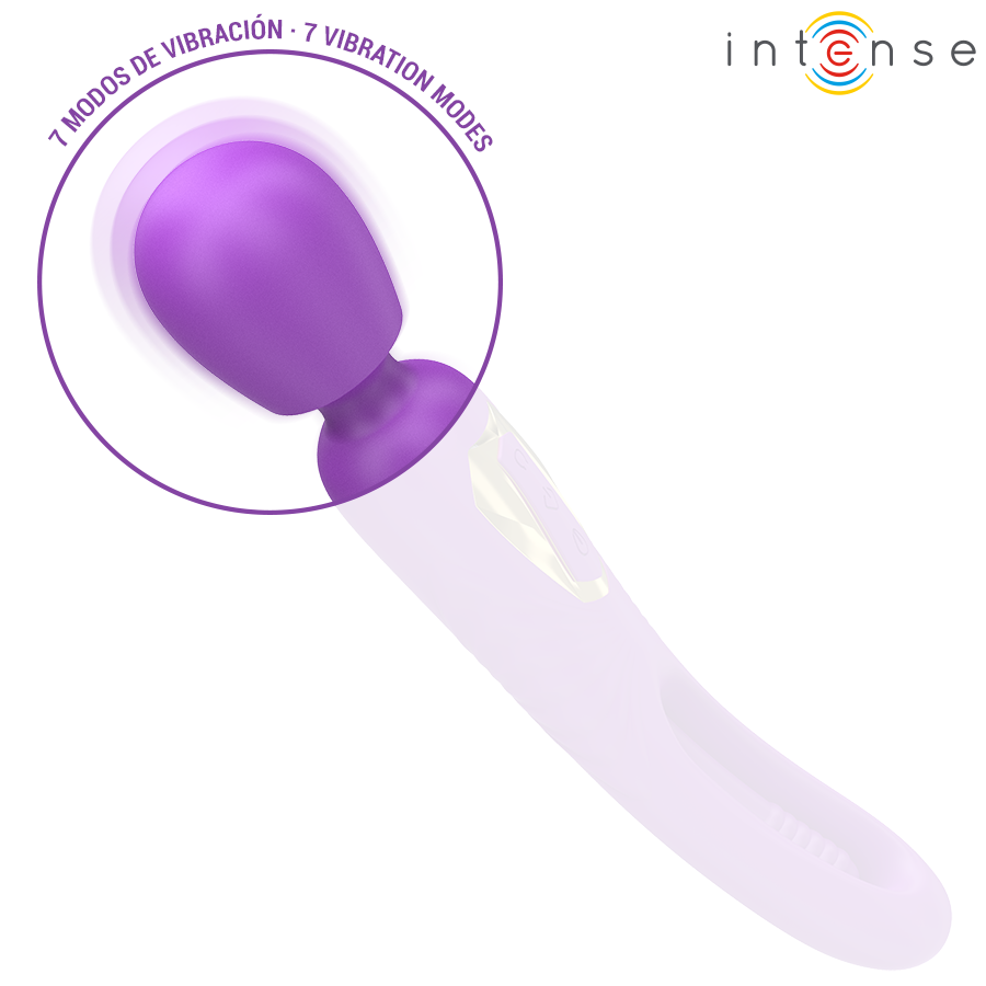 INTENSE - CHRISTY VIBRATING WAND WITH SPINNING TONGUE