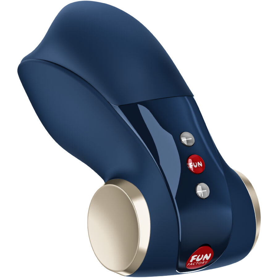 Cobra Libre II bleu Fun Factory vu de dessous avec ses boutons