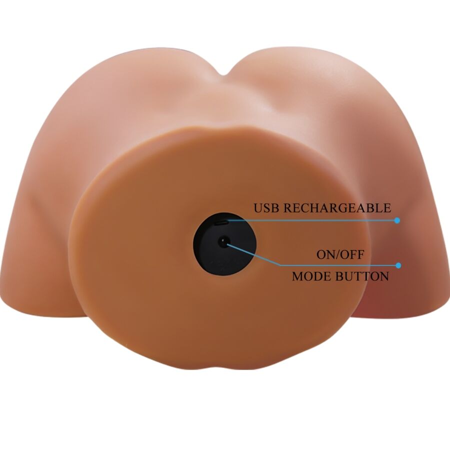 CRAZY BULL - ILANA VIBRATOR AND REALISTIC FEMALE BULL WEIGHING 6.8 KG