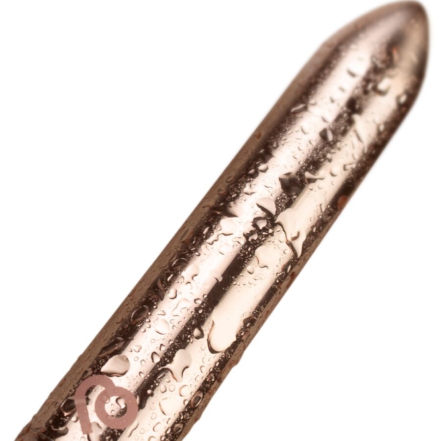 ROCKS-OFF - RECHARGEABLE VIBRATING BALL, ROSE GOLD