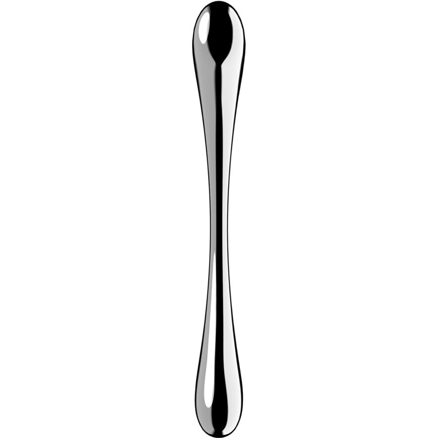 SATISFYER - COSMIC CREST 1 DOUBLE-ENDED STAINLESS STEEL DILDO