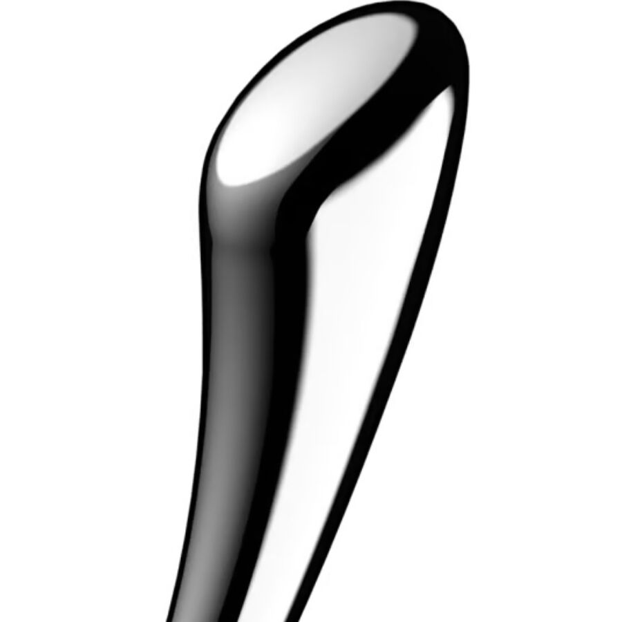 SATISFYER - COSMIC CREST 1 DOUBLE-ENDED STAINLESS STEEL DILDO