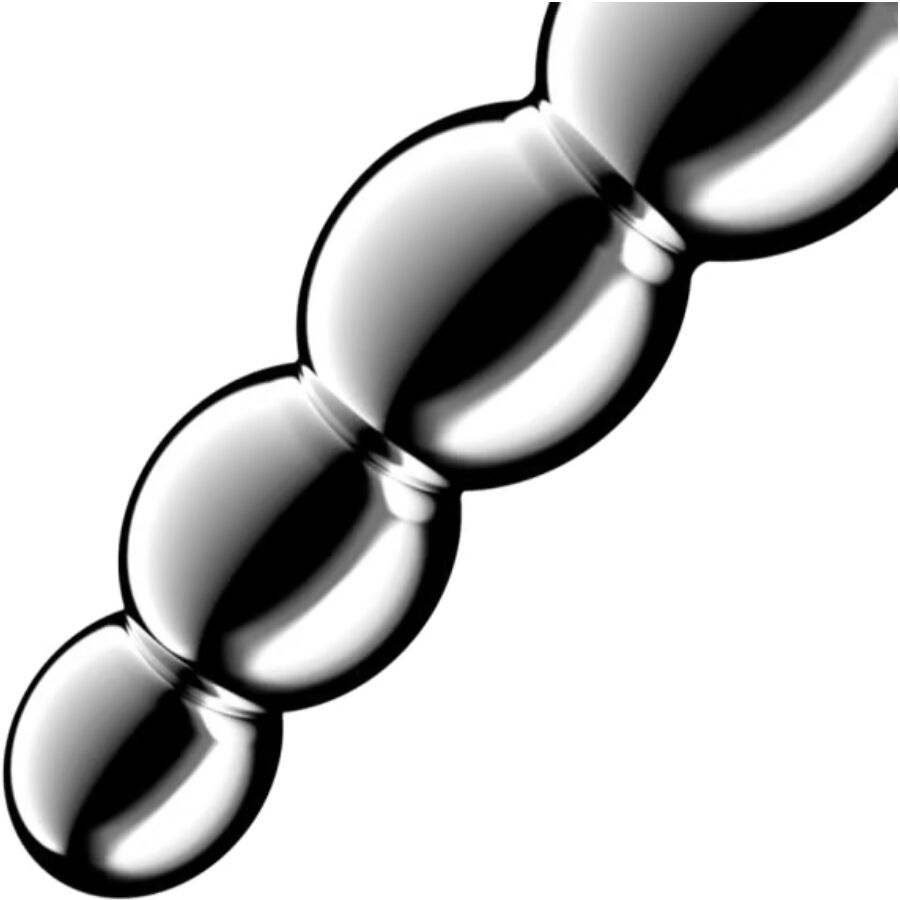 SATISFYER - STAR FORCE 1 DOUBLE STAINLESS STEEL DILDO