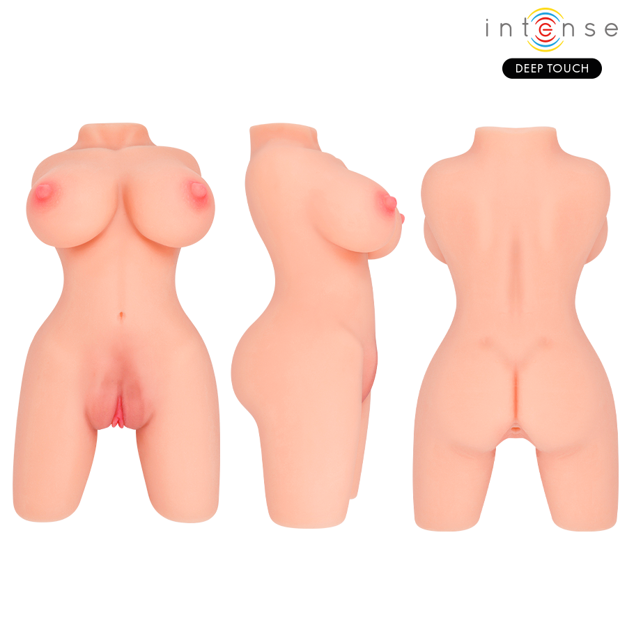 INTENSE DEEP TOUCH - JESSE TORSO DOUBLE VAGINA &amp; ANO MASTURBATOR