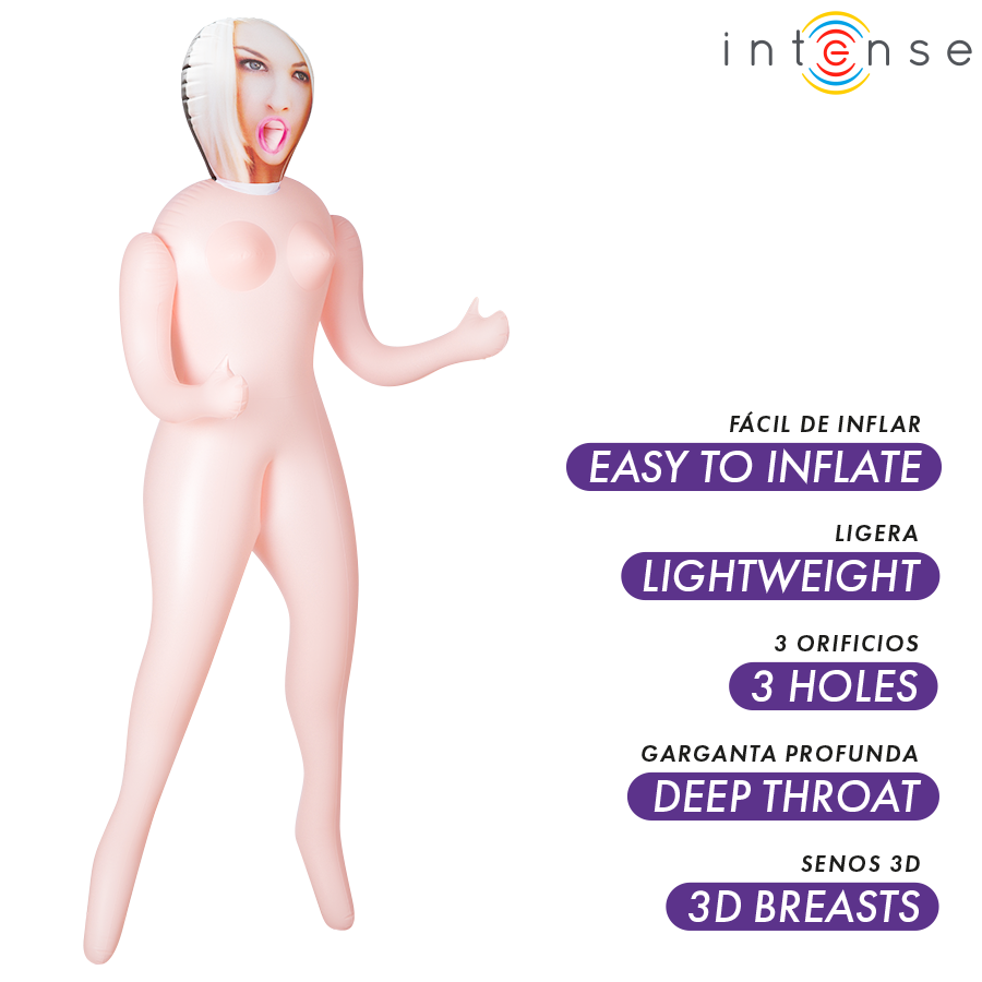 INTENSE DOLLS - IRINA THREE-HOUSE INFLATABLE DOLL