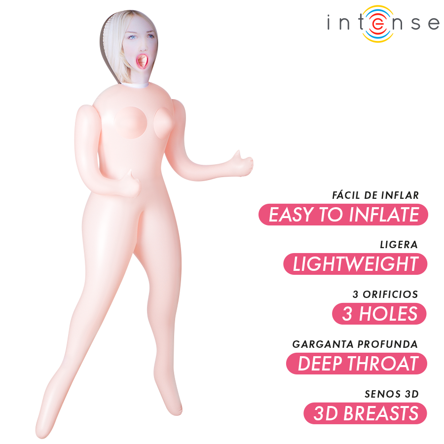 INTENSE DOLLS - INGRID THREE-HOUSE INFLATABLE DOLL