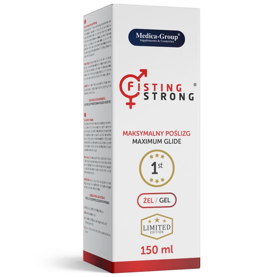 Gel Lubrifiant Anal Relaxant Fisting Strong Effet Frais 150 ml - Medica Group