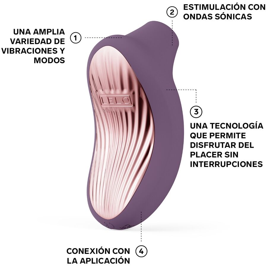 Stimulateur Clitoridien Sonique Sona 3 Cruise 12 Modes Étanche - Lelo