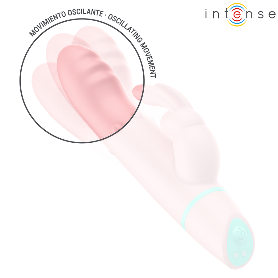 Vibromasseur Rabbit Alvin Oscillant à Roulement 5 Modes Rechargeable - Intense