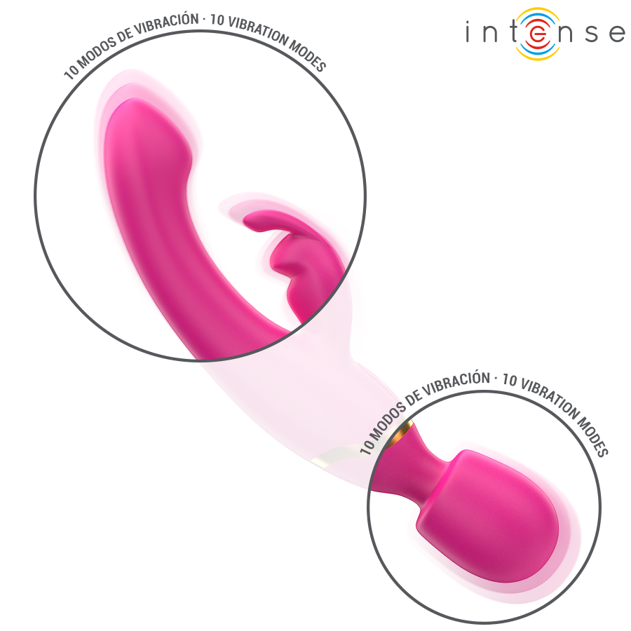 INTENSE - WINONA DOUBLE VIBRATOR RABBIT AND WAND