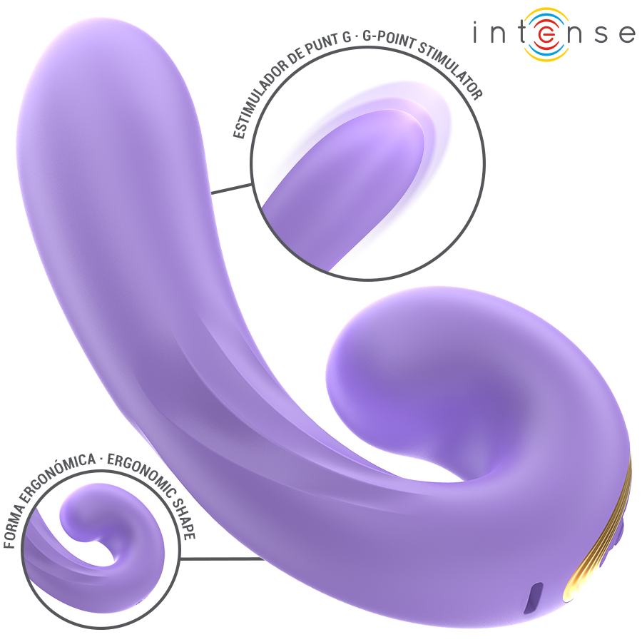 INTENSE - MERYL DOUBLE VIBRATION CLITORAL STIMULATOR