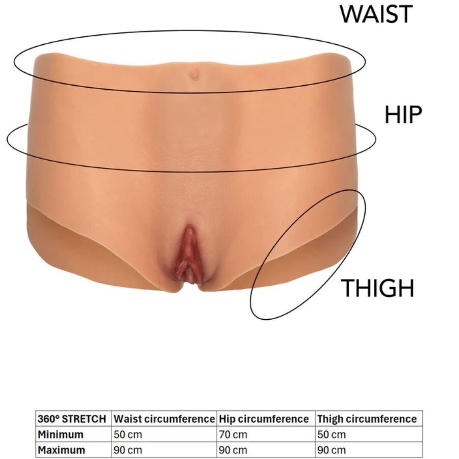 HIDDEN DESIRE - ALTER EGO OPEN VAGIN AND MEDIUM SIZE FLAIR CUSHIONED ASS