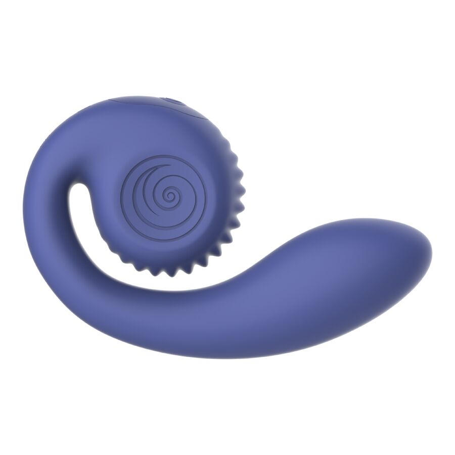 Vibromasseur Double Stimulation Gizi Lite Point G et Clitoris - Snail Vibe