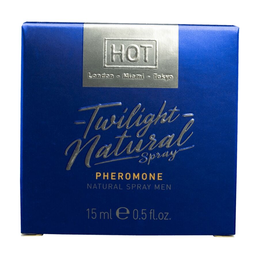 Phéromones Naturelles pour Homme Twilight Spray Sans Parfum 15 ml - Hot