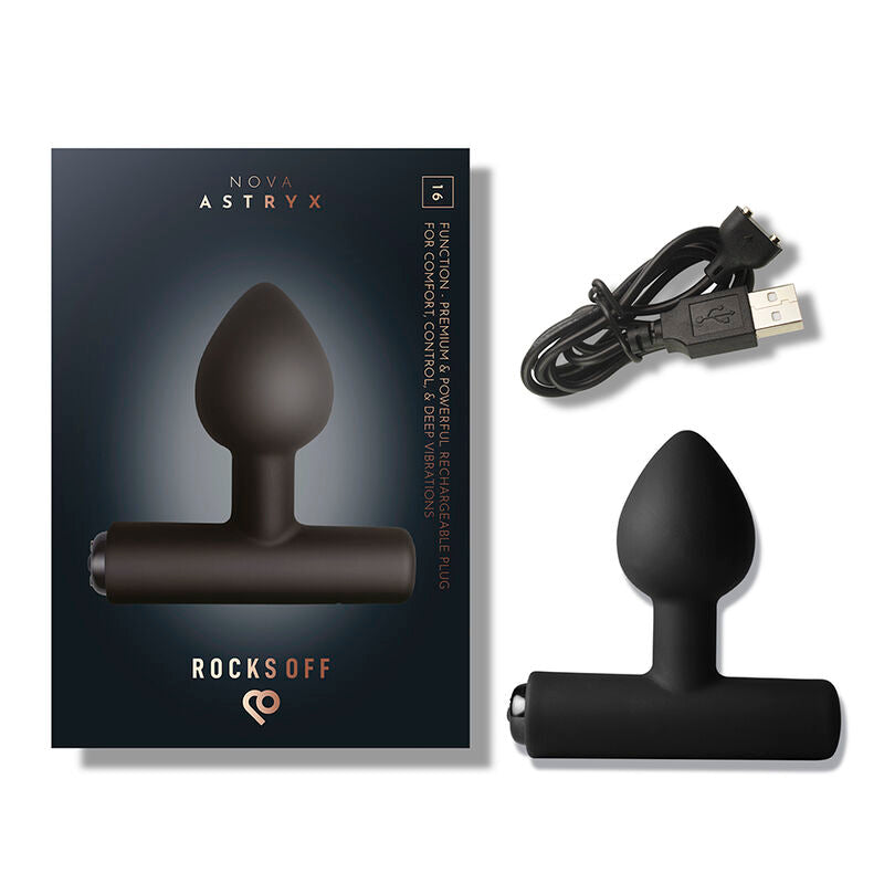 Mini Vibromasseur Baguette Rechargeable 16 Fonctions Pointe de Précision - Rocks-Off