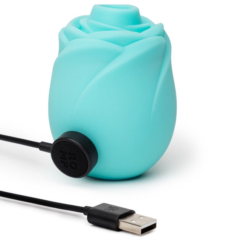 Stimulateur Clitoridien Air Pulsé Rose Glow Phosphorescent 10 Modes - Romp