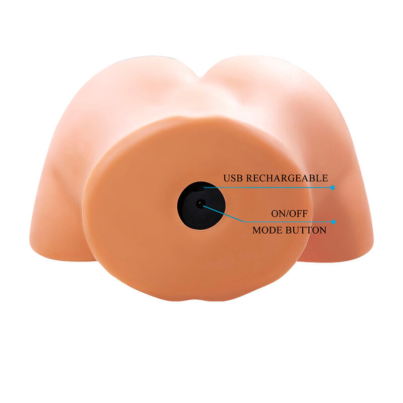Base du fessier Olivia Crazy Bull avec bouton de commande et recharge USB