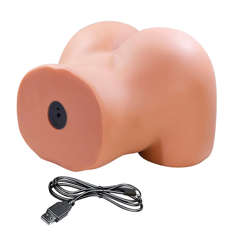 Arrière du fessier Julia Crazy Bull avec bouton et câble de charge USB