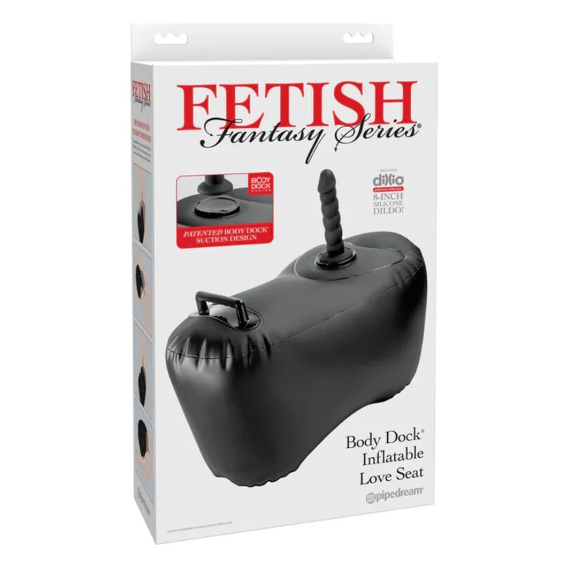 Boîte du siège gonflable Body Dock Love Seat de Fetish Fantasy Series